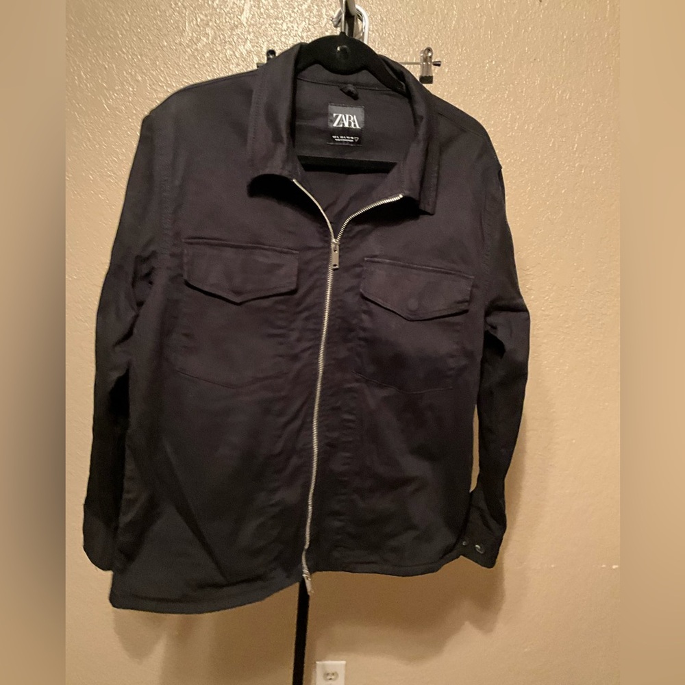 Zara Black Utility Jacket for Women